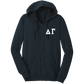 Delta Gamma Zip-Up Hooded Sweatshirts