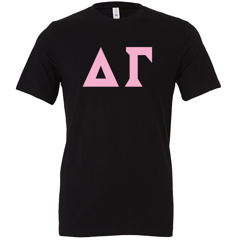 Delta Gamma Lettered Short Sleeve T-Shirts – Greek Graduate