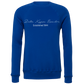 Delta Kappa Epsilon Embroidered Scripted Name Crewneck Sweatshirts