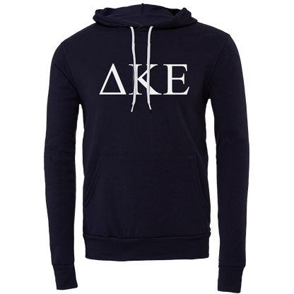 Delta Kappa Epsilon Lettered Hooded Sweatshirts