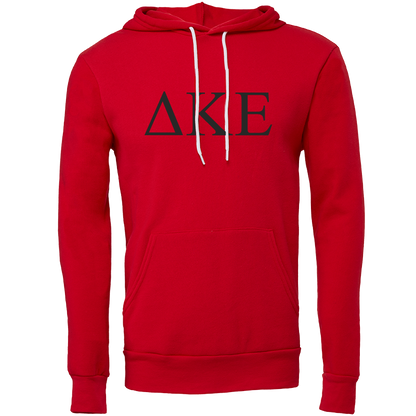 Delta Kappa Epsilon Lettered Hooded Sweatshirts