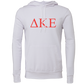 Delta Kappa Epsilon Lettered Hooded Sweatshirts