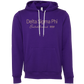 Delta Sigma Phi Embroidered Printed Name Hooded Sweatshirts