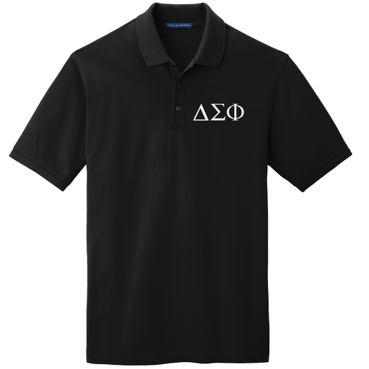 Delta Sigma Phi Men's Embroidered Polo Shirt