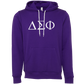 Delta Sigma Phi Lettered Hooded Sweatshirts