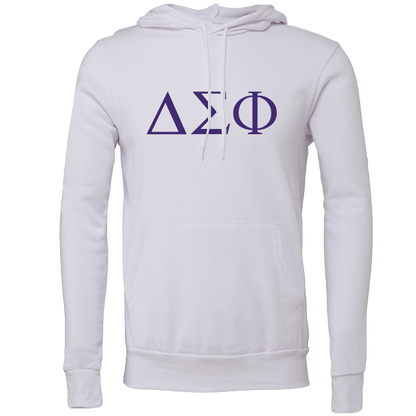 Delta Sigma Phi Lettered Hooded Sweatshirts