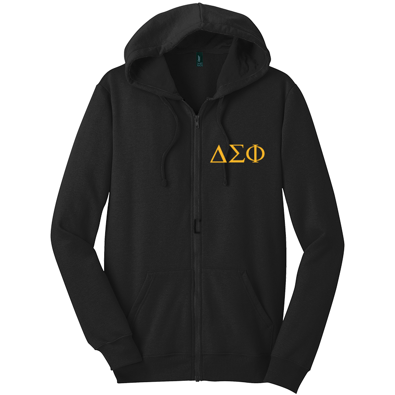 Delta Sigma Phi Zip-Up Hooded Sweatshirts