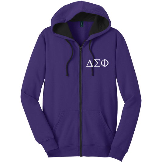Delta Sigma Phi Zip-Up Hooded Sweatshirts