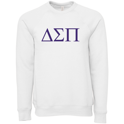 Delta Sigma Pi Lettered Crewneck Sweatshirts