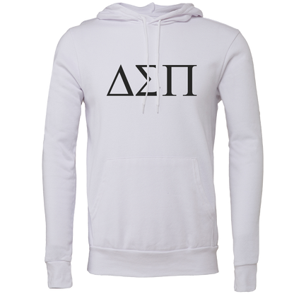 Delta Sigma Pi Lettered Hooded Sweatshirts