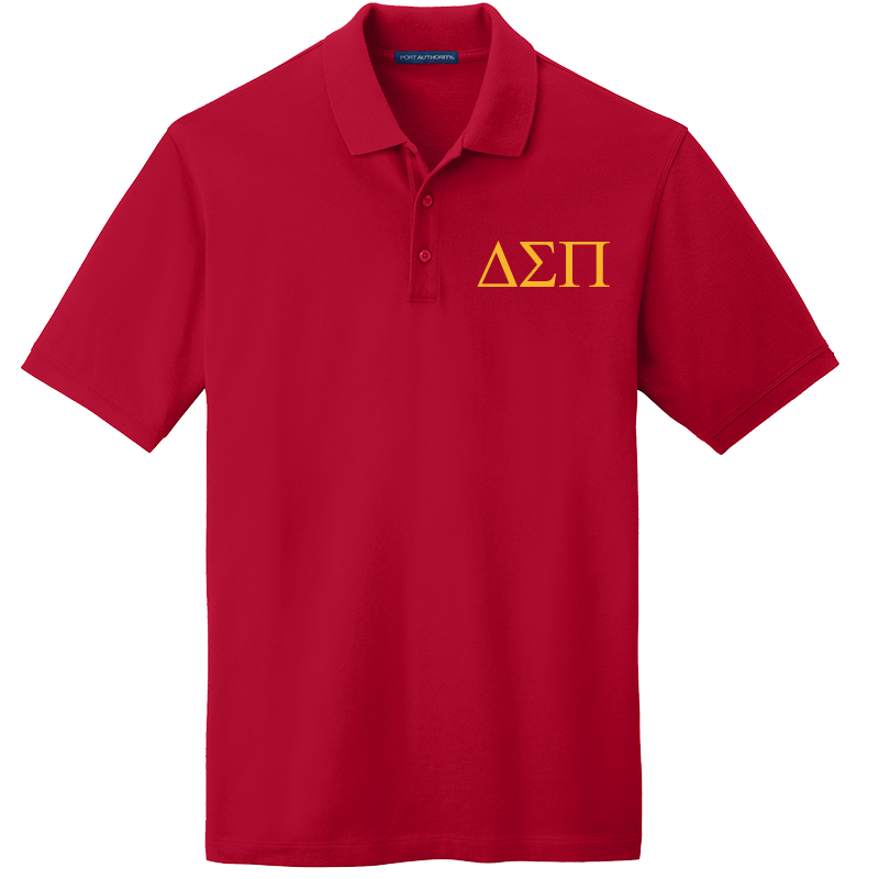 Delta Sigma Pi Men's Embroidered Polo Shirt