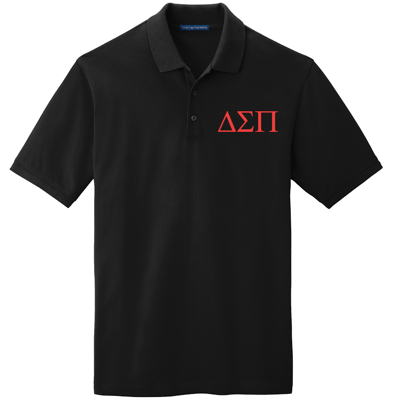 Delta Sigma Pi Men's Embroidered Polo Shirt