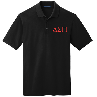 Delta Sigma Pi Men's Embroidered Polo Shirt