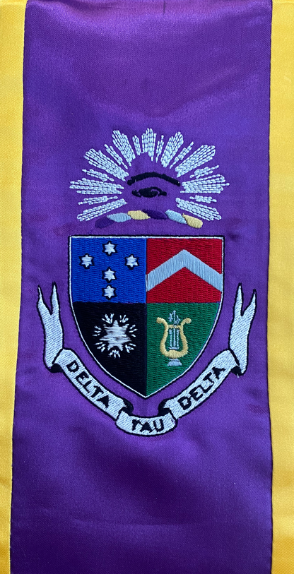 Delta Tau Delta Graduation Stoles