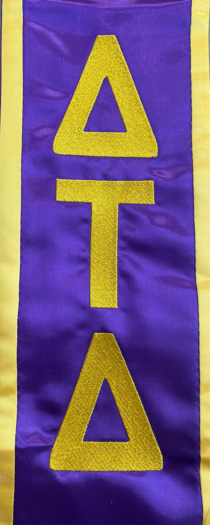 Delta Tau Delta Graduation Stoles