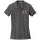 Delta Zeta Ladies' Embroidered Polo Shirt