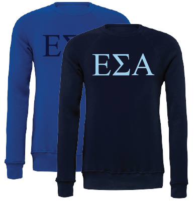 Epsilon Sigma Alpha Crewneck Sweatshirts