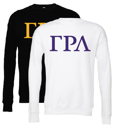 Gamma Rho Lambda Crewneck Sweatshirts