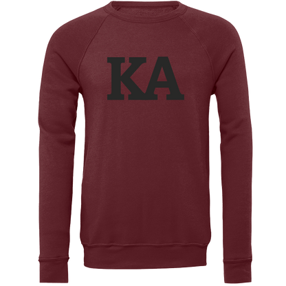 Kappa Alpha Lettered Crewneck Sweatshirts