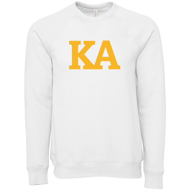 Kappa Alpha Lettered Crewneck Sweatshirts