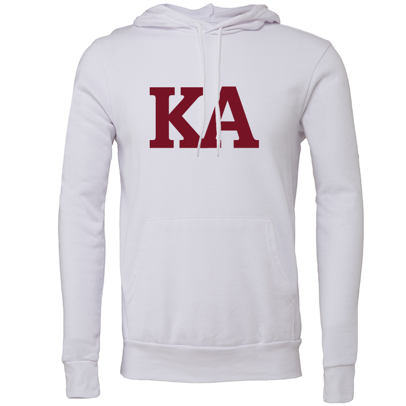 Kappa Alpha Lettered Hooded Sweatshirts