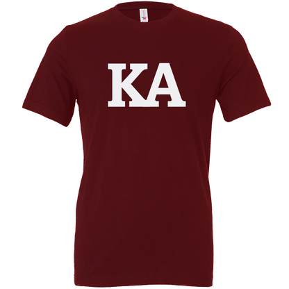 Kappa Alpha Lettered Short Sleeve T-Shirts