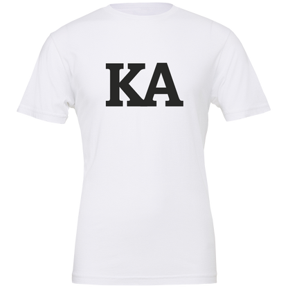 Kappa Alpha Lettered Short Sleeve T-Shirts