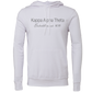 Kappa Alpha Theta Embroidered Printed Name Hooded Sweatshirts