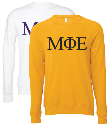 Mu Phi Epsilon Crewneck Sweatshirts