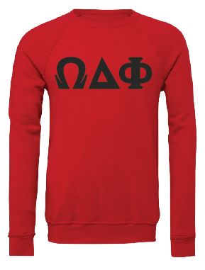 Omega Delta Phi Crewneck Sweatshirts