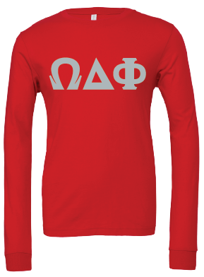 Omega Delta Phi Long Sleeve T-Shirts