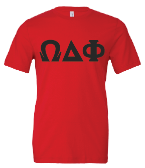 Omega Delta Phi Short Sleeve T-Shirts