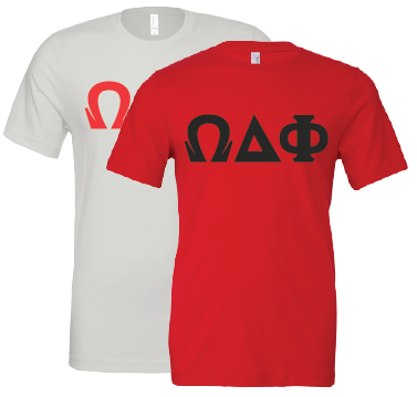 Omega Delta Phi Short Sleeve T-Shirts