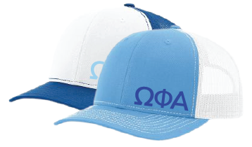 Omega Phi Alpha Hats