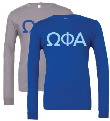 Omega Phi Alpha Long Sleeve T-Shirts