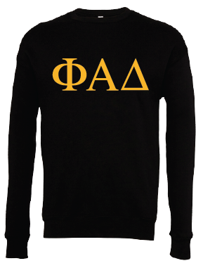 Phi Alpha Delta Crewneck Sweatshirts