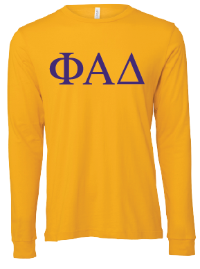 Phi Alpha Delta Long Sleeve T-Shirts