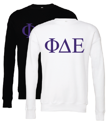 Phi Delta Epsilon Crewneck Sweatshirts