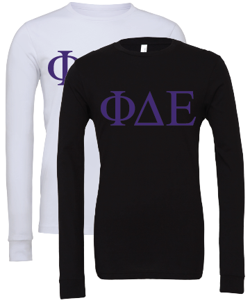 Phi Delta Epsilon Long Sleeve T-Shirts