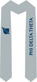Phi Delta Theta Graduation Stoles