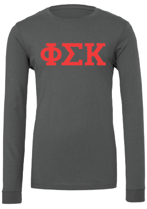 Phi Sigma Kappa Long Sleeve T Shirts Greek Graduate