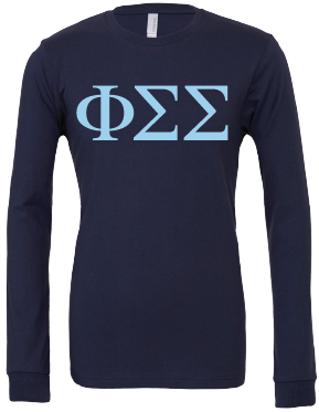 Phi Sigma Sigma Long Sleeve T-Shirts
