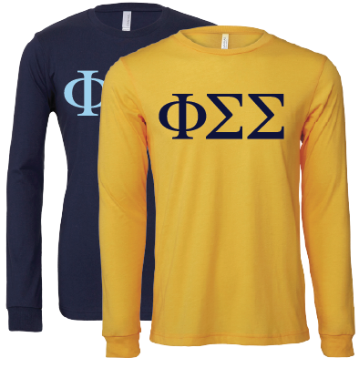 Phi Sigma Sigma Long Sleeve T-Shirts