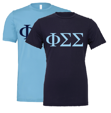 Phi Sigma Sigma Love Doodle T-shirt Phi Sig Trendy College -  UK