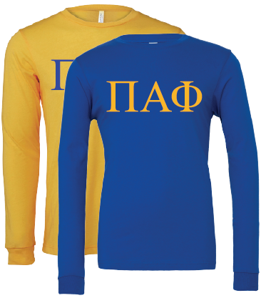 Pi Alpha Phi Long Sleeve T-Shirts