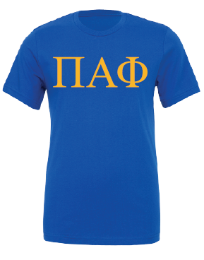 Pi Alpha Phi Short Sleeve T-Shirts