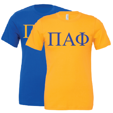 Pi Alpha Phi Short Sleeve T-Shirts