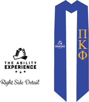 Pi Kappa Phi "The Ability Experience" Graduation Stoles