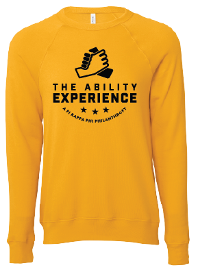 Pi Kappa Phi "The Ability Experience" Crewneck Sweatshirts