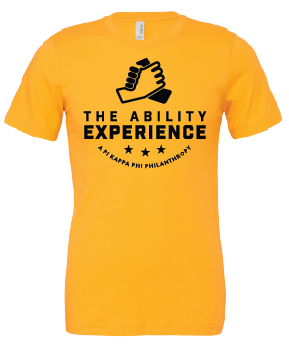 Pi Kappa Phi "The Ability Experience" Short Sleeve T-Shirts
